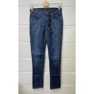 CITIZENS OF HUMANITY EMMANUELLE PETITE SLIM BOOT NWT Sz 25 Dark Denim‎ Jeans